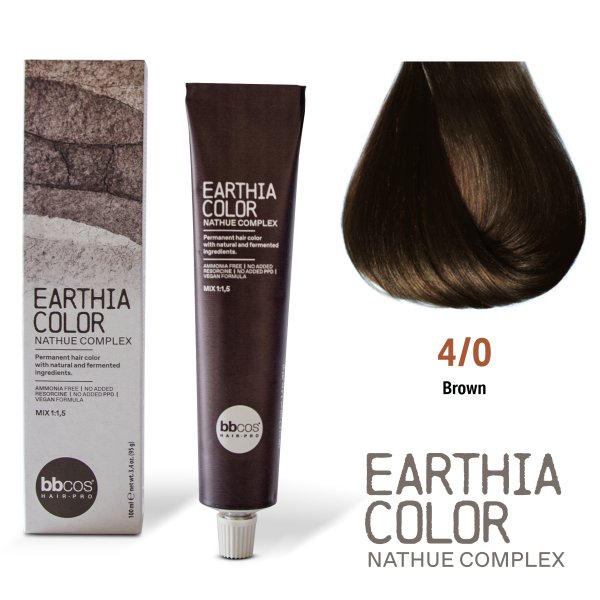 BBcos Earthia Color Nathue Complex 4/0 Brown 100ml