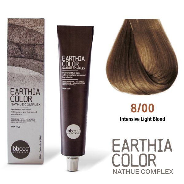 BBcos Earthia Color Nathue Complex 8/00 Intensive Light Blond 100ml